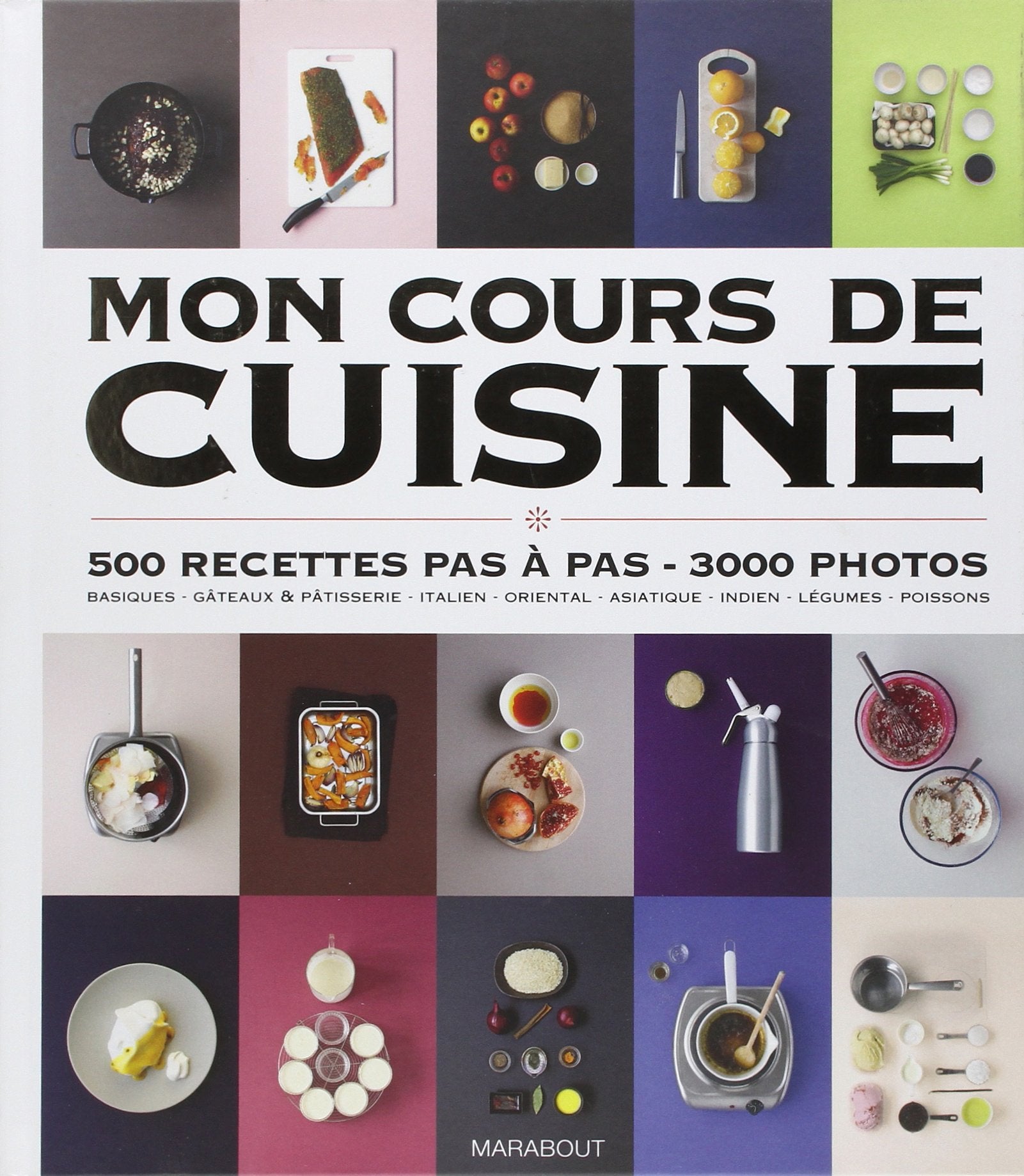 Mon cours de cuisine Books