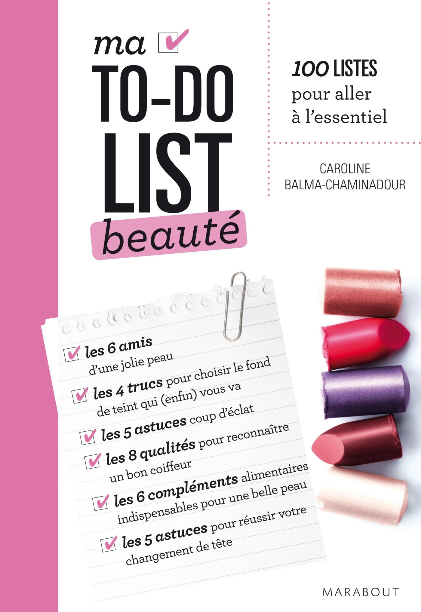 Ma to-do list beauté book