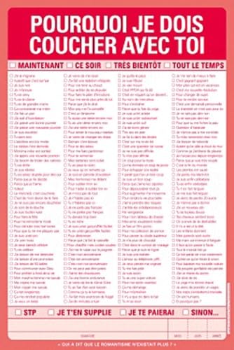 Product Image: Pourquoi je dois coucher avec toi