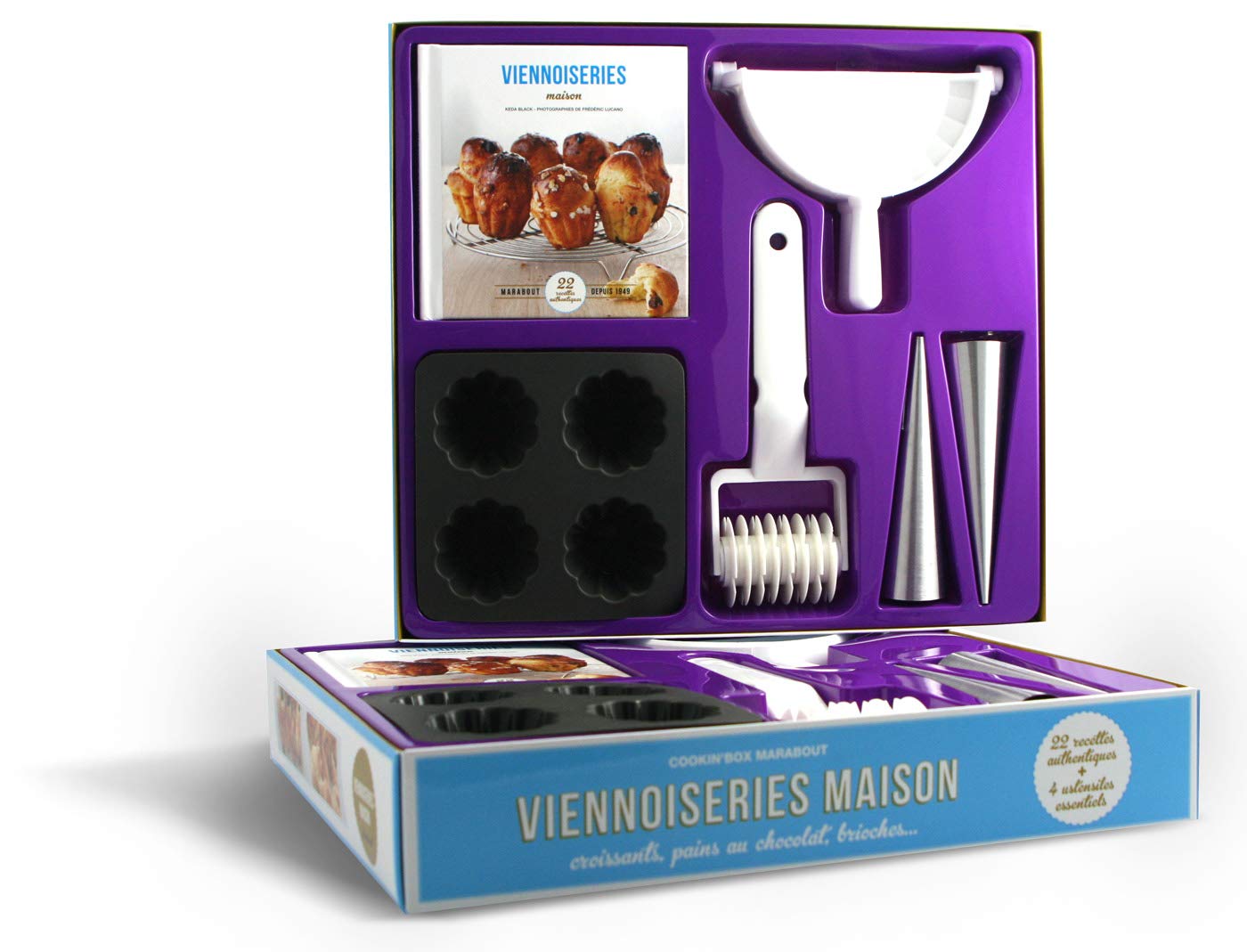 Cookin'box Marabout Viennoiseries maison: Croissants, pains au chocolat, brioches... Books