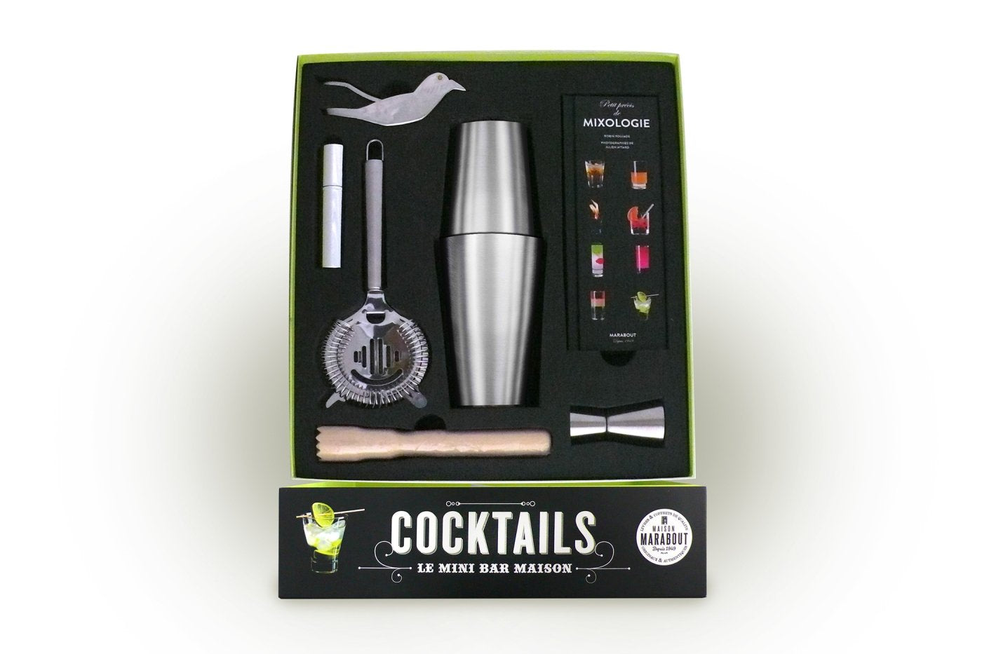 Cooking Box Cocktails: Coffret avec un précis de mixologie et un kit cocktail Books