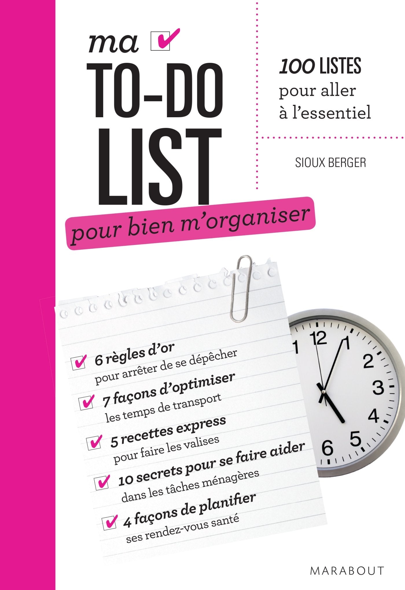 Ma to-do list pour bien m'organiser Books