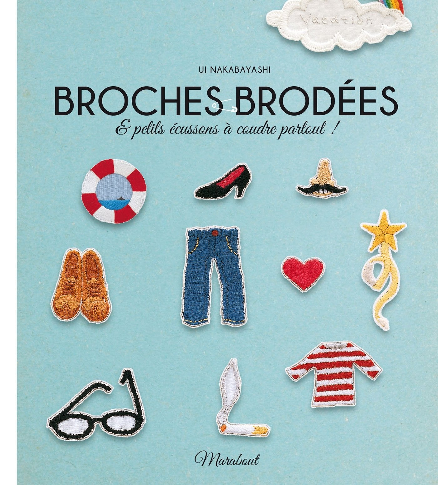 Broches brodées et petits écussons à coudre partout Books