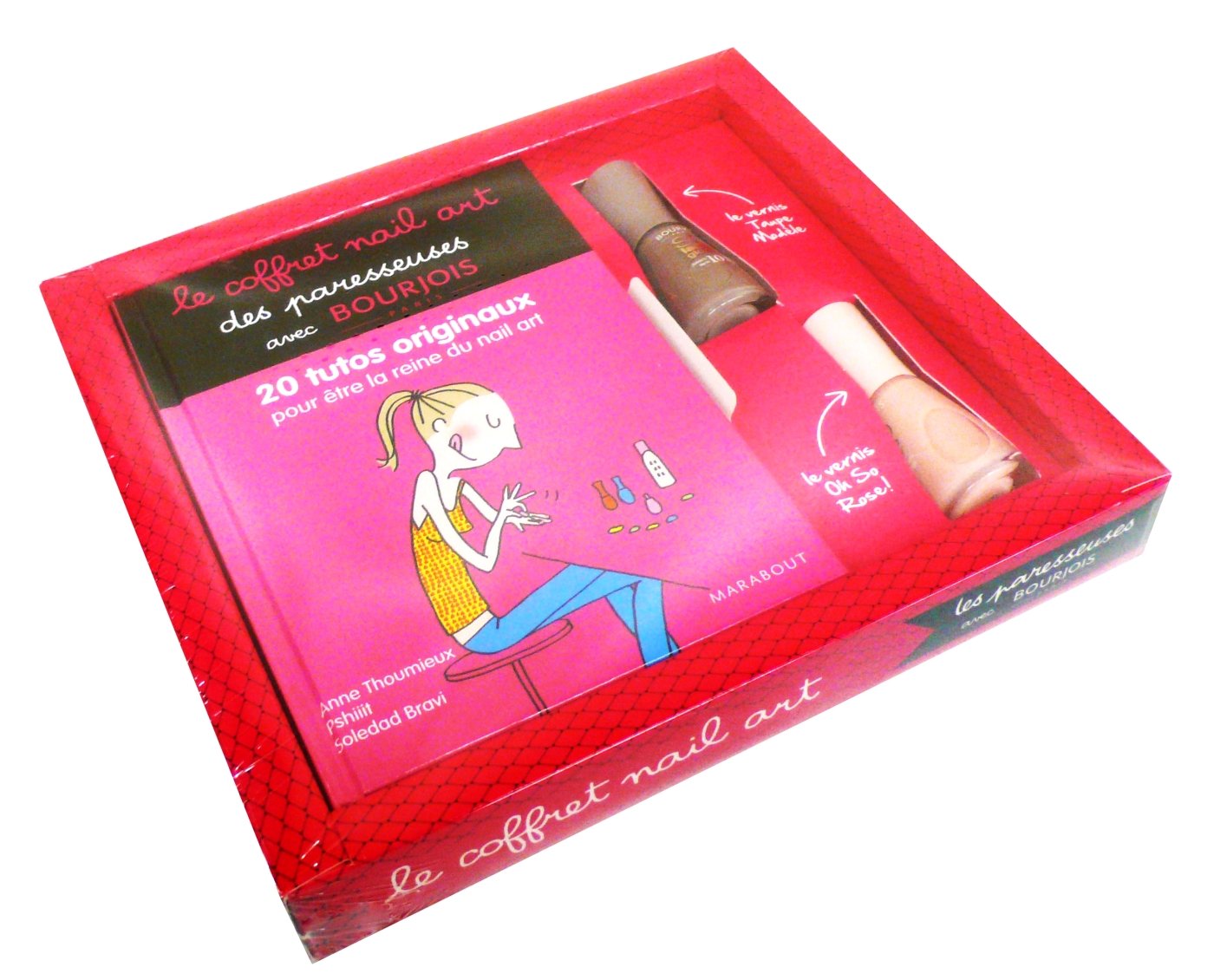 Coffret nail art des paresseuses: Avec Bourjois book