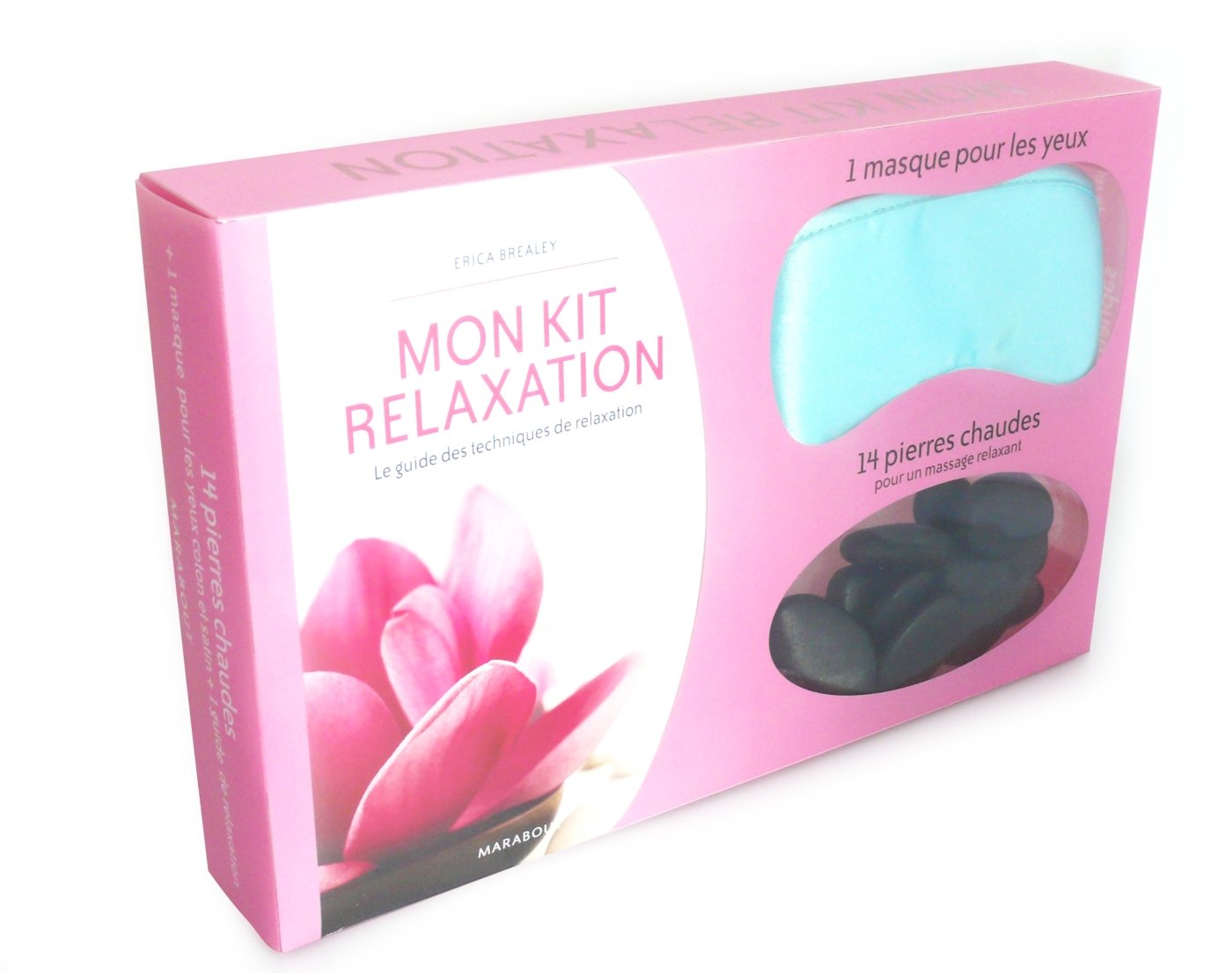 Mon kit relaxation: Livre + pierres chaudes + masque pour les yeux book