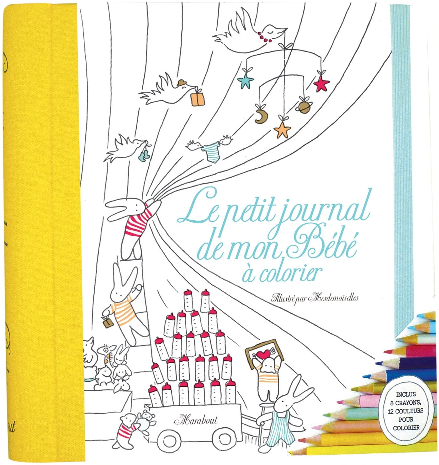 Le petit journal de mon bébé à colorier Books