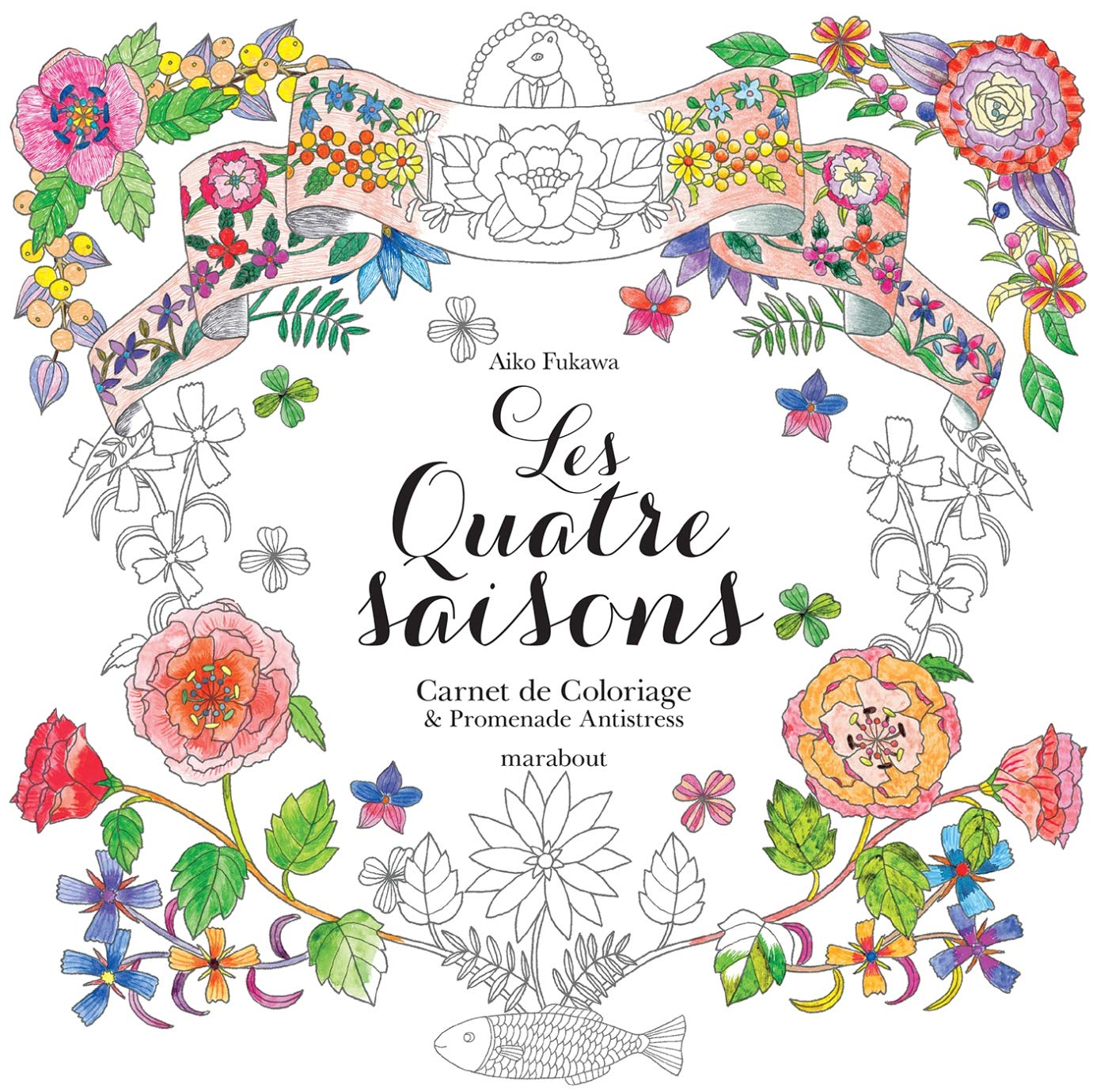 Les quatre saisons à colorier Books