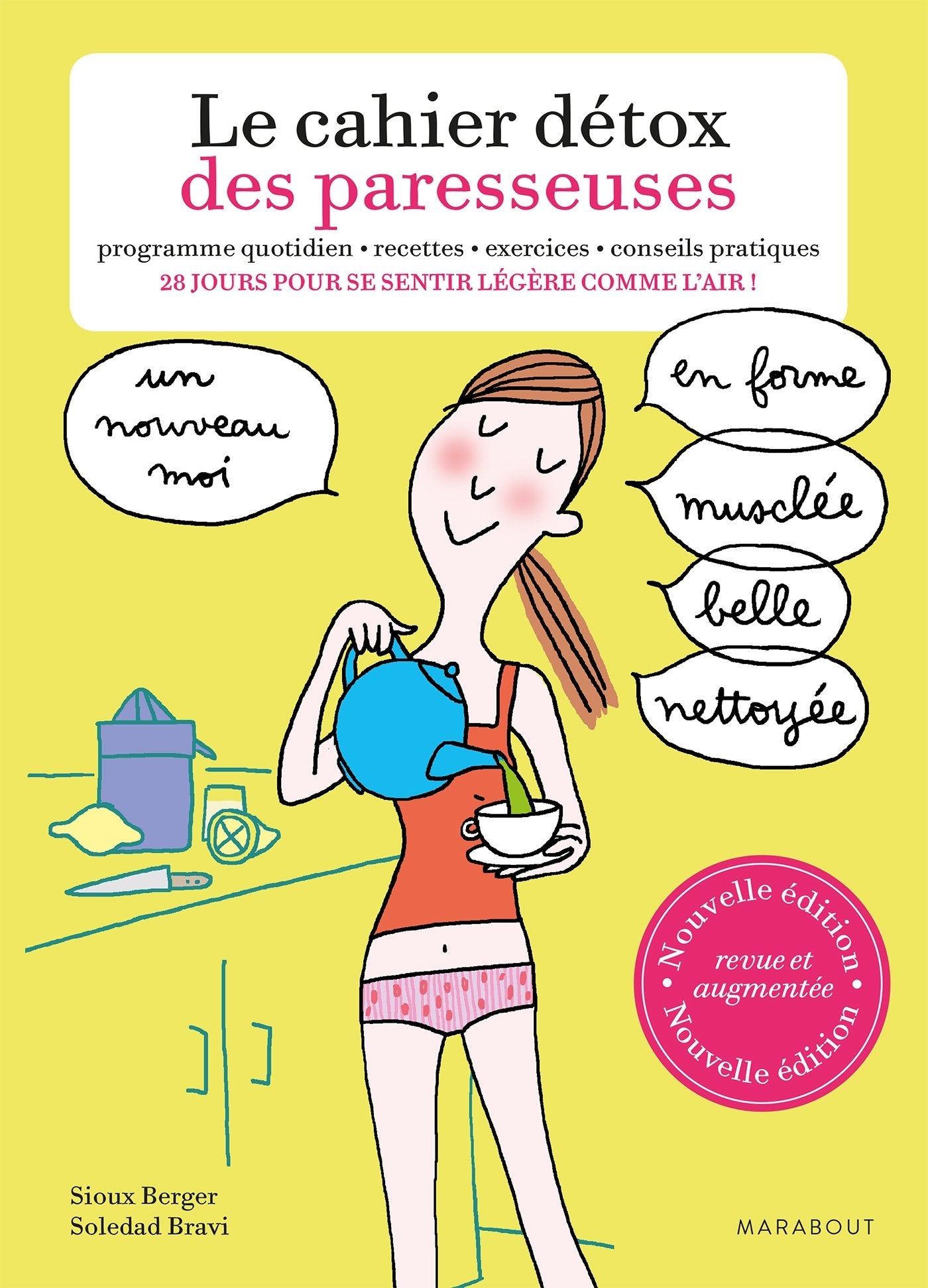 Le cahier détox des Paresseuses Books