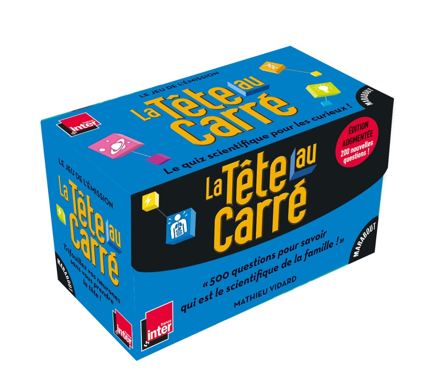 La boîte Tête au carré spécial 10 ans book
