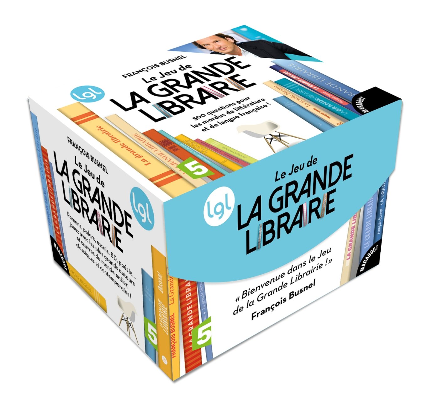 Le jeu La Grande Librairie: Avec 250 cartes et 1 dé Leisure, Home & Garden