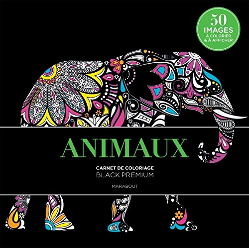 Black Premium animaux book