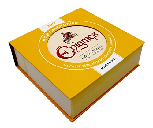 Mon calendrier Enigmes: 365 casse-tête, jeux de logique & charades book