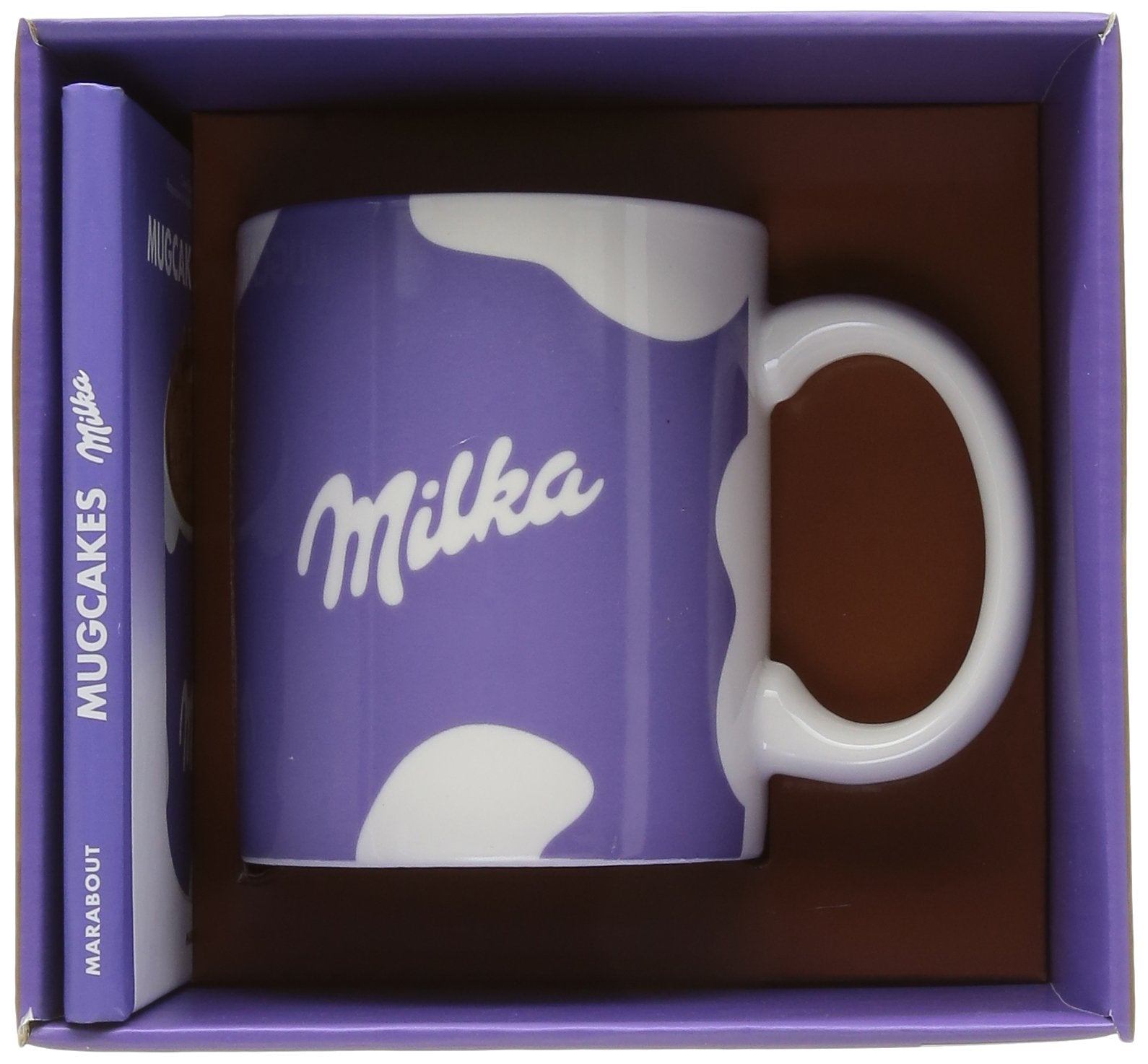 Mug cake Milka: Contient 1 livre de recettes et 1 mug sérigraphié book