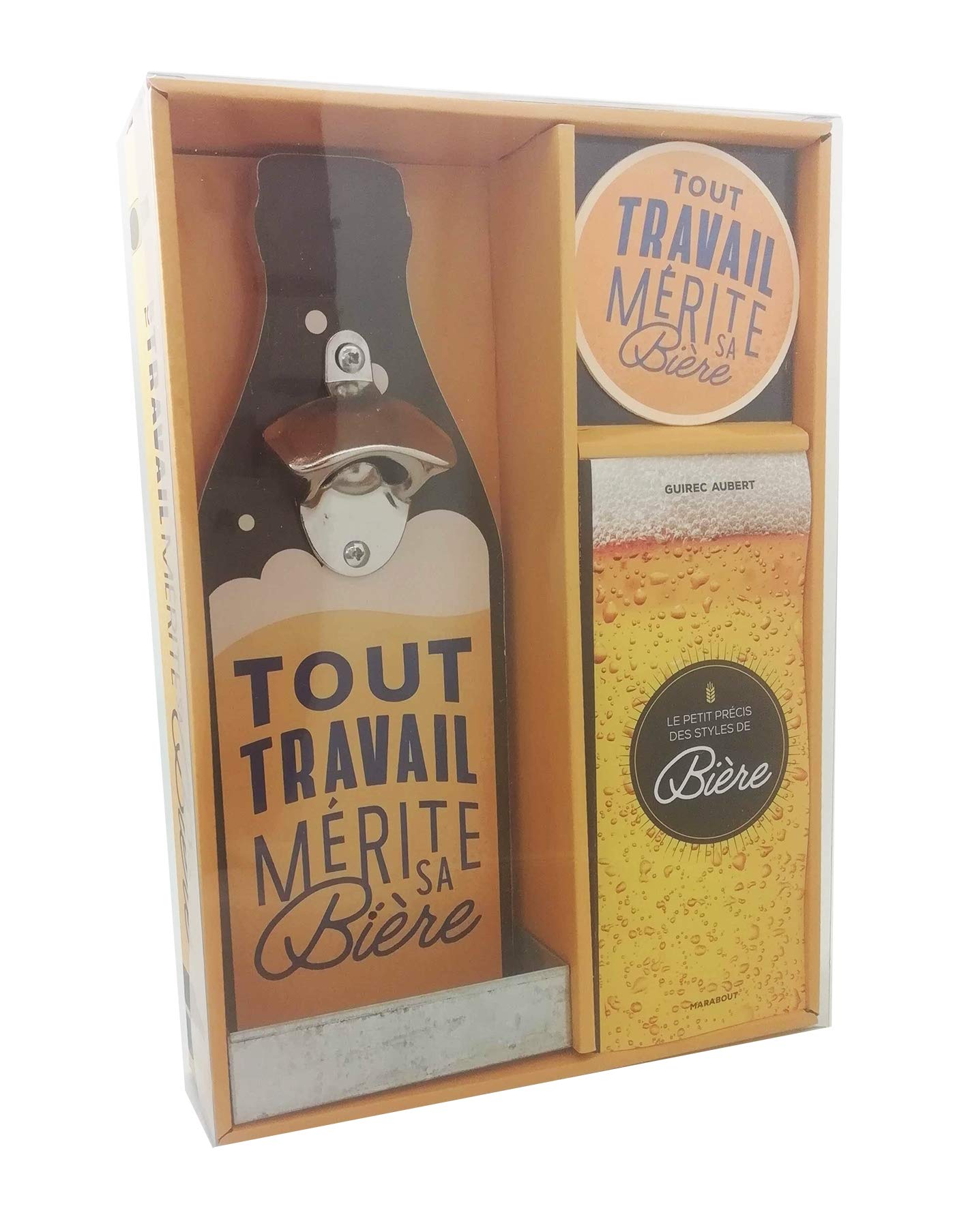 Coffret Tout travail mérite sa bière book