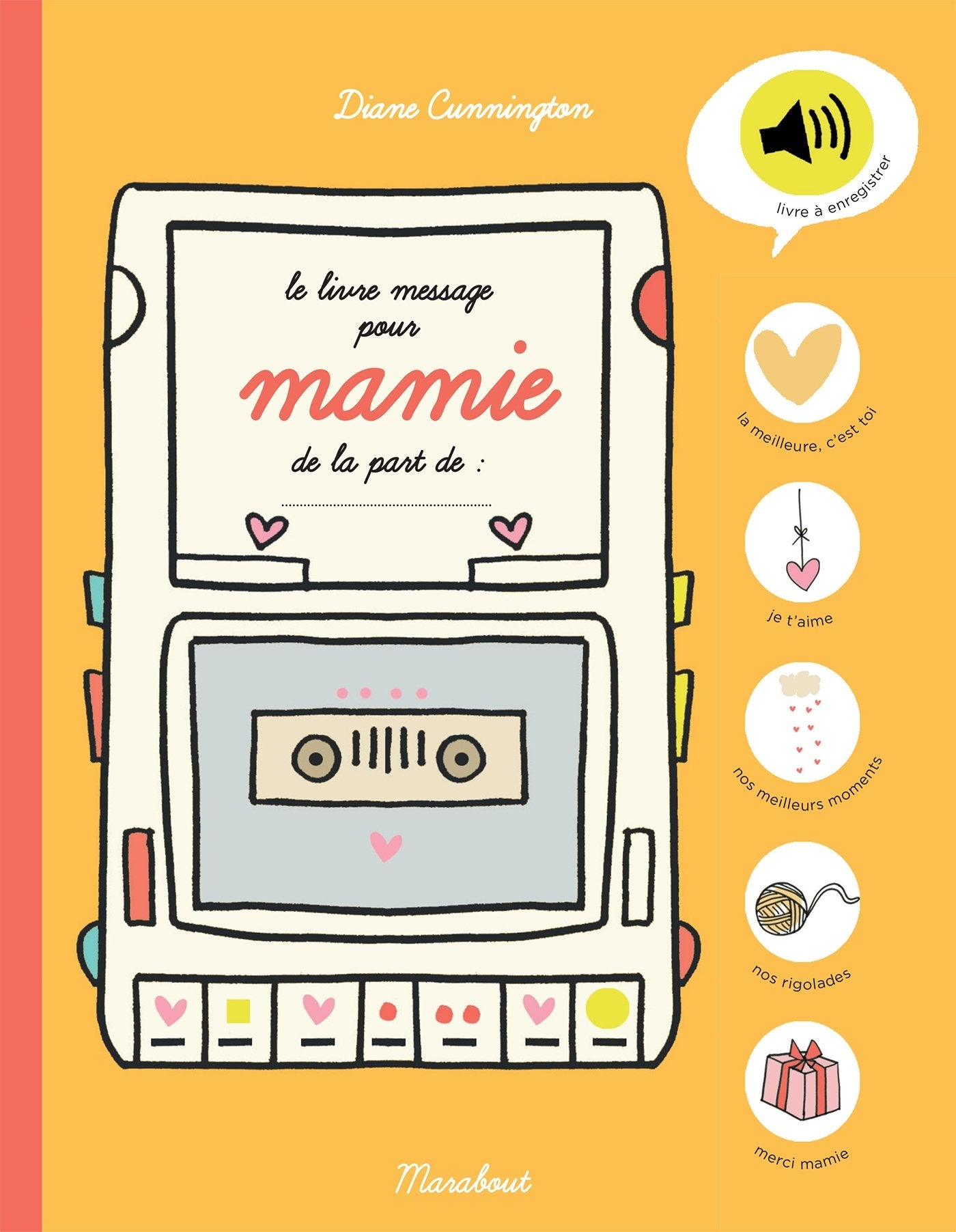 Le livre message pour mamie book