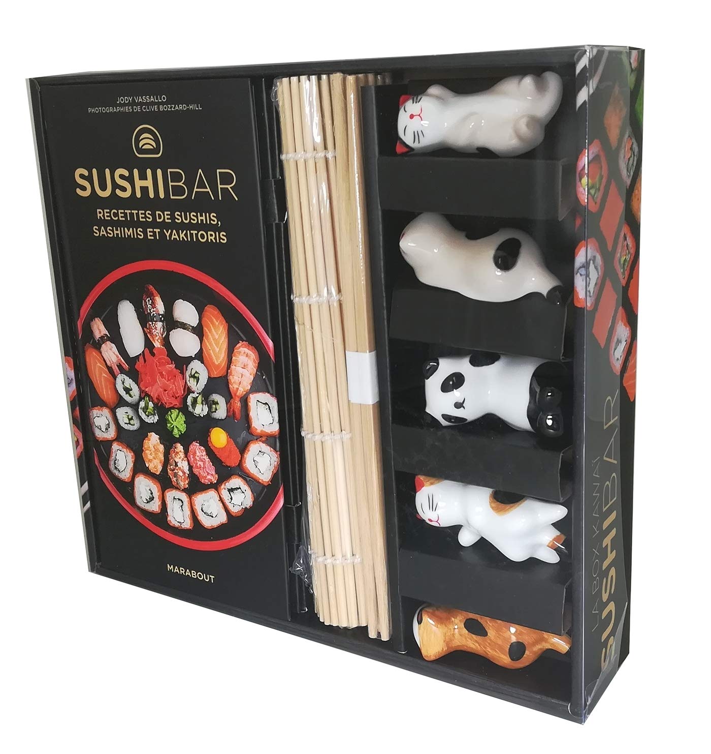 Coffret La box Kawai Sushis bar book