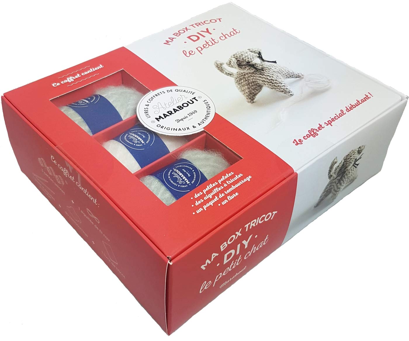 Ma box tricot - Le petit chat book