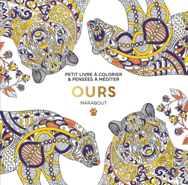 Le petit livre de coloriage : Ours book