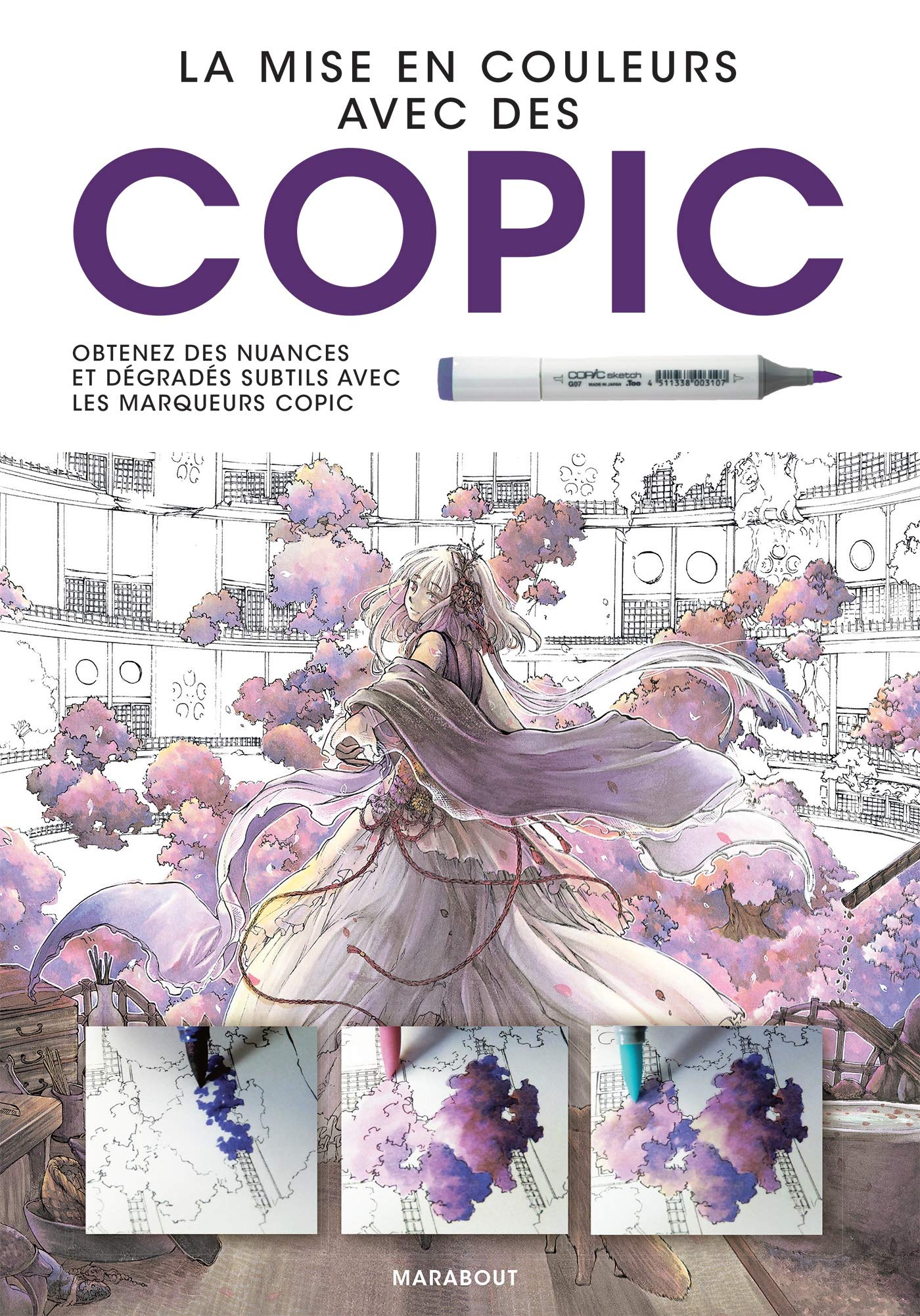 Copic: Comment obtenir des nuances et dégradés subtils avec les marqueurs Copic ? book