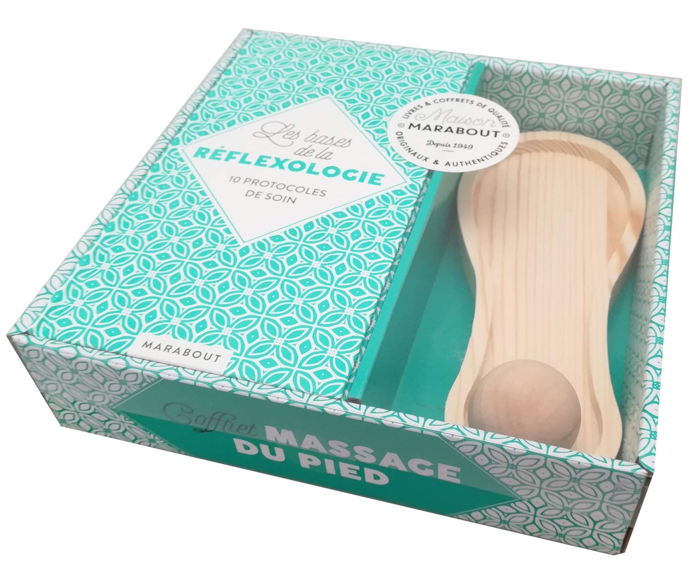 Coffret les bases de la réflexologie et du massage du pied book