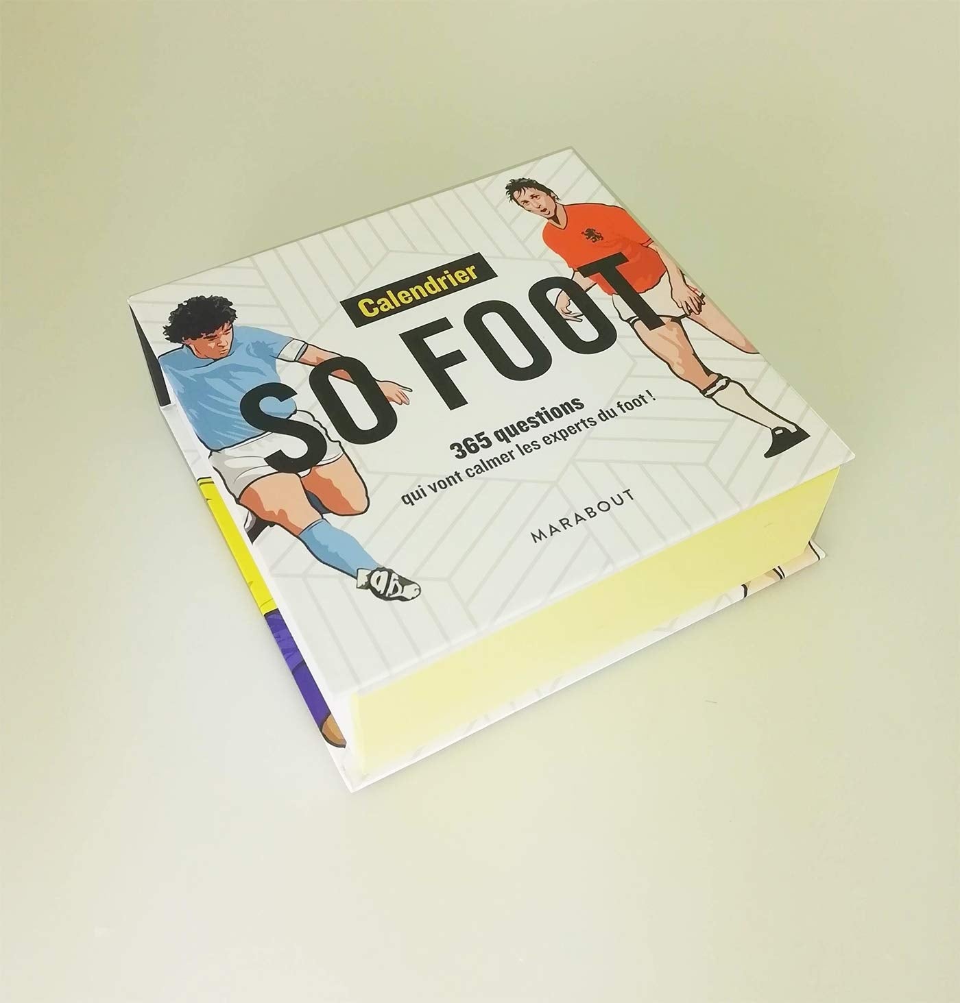 Calendrier so foot: 365 questions qui vont calmer les experts du foot ! book