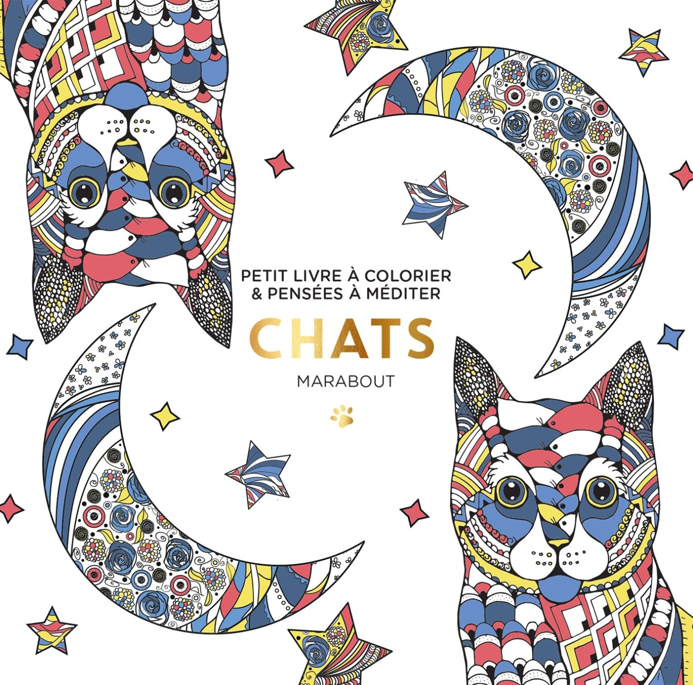 Le petit livre du coloriage Chats book