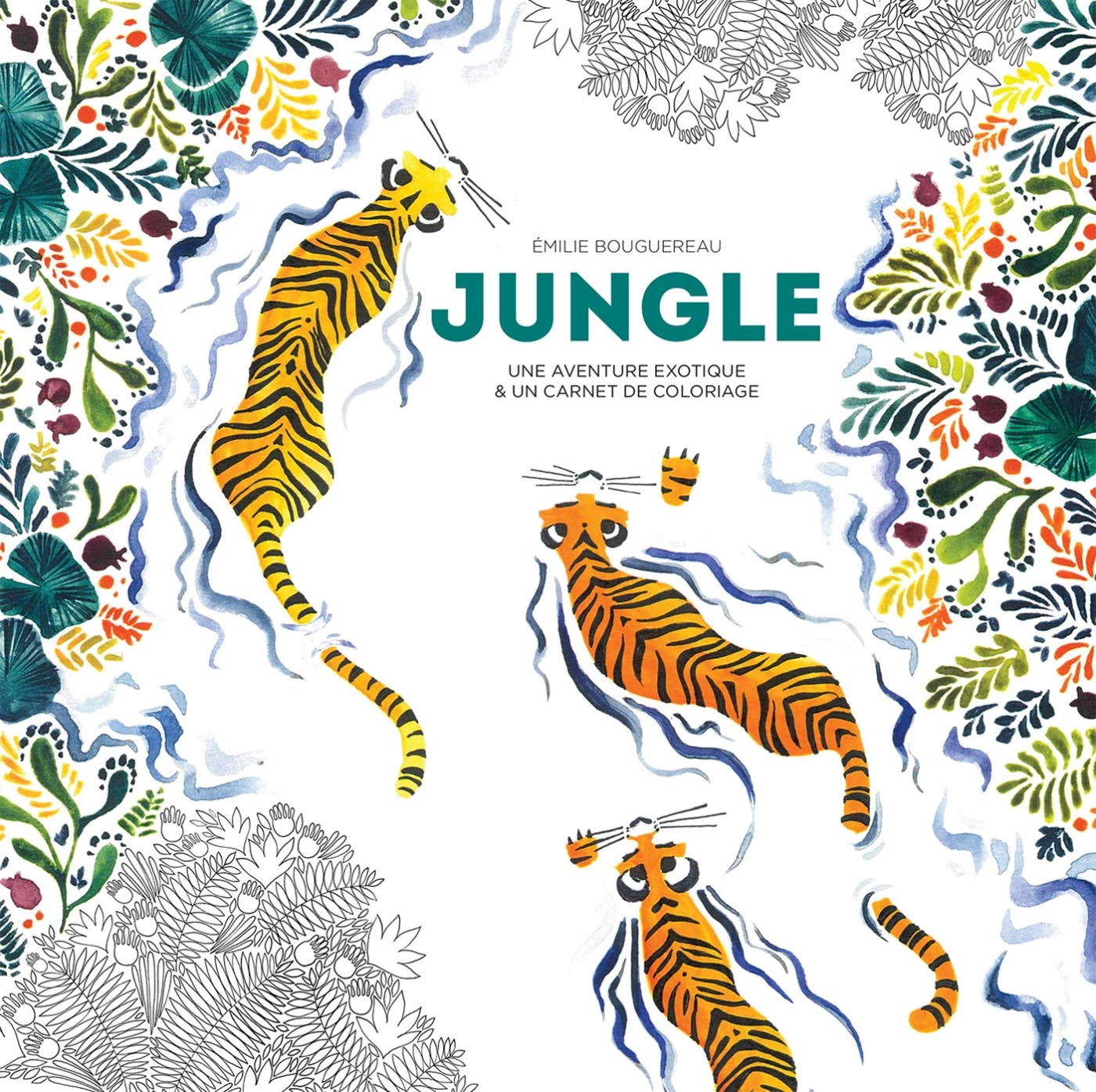 Jungle: Une aventure exotique & un carnet de coloriage Tiptoi & Games