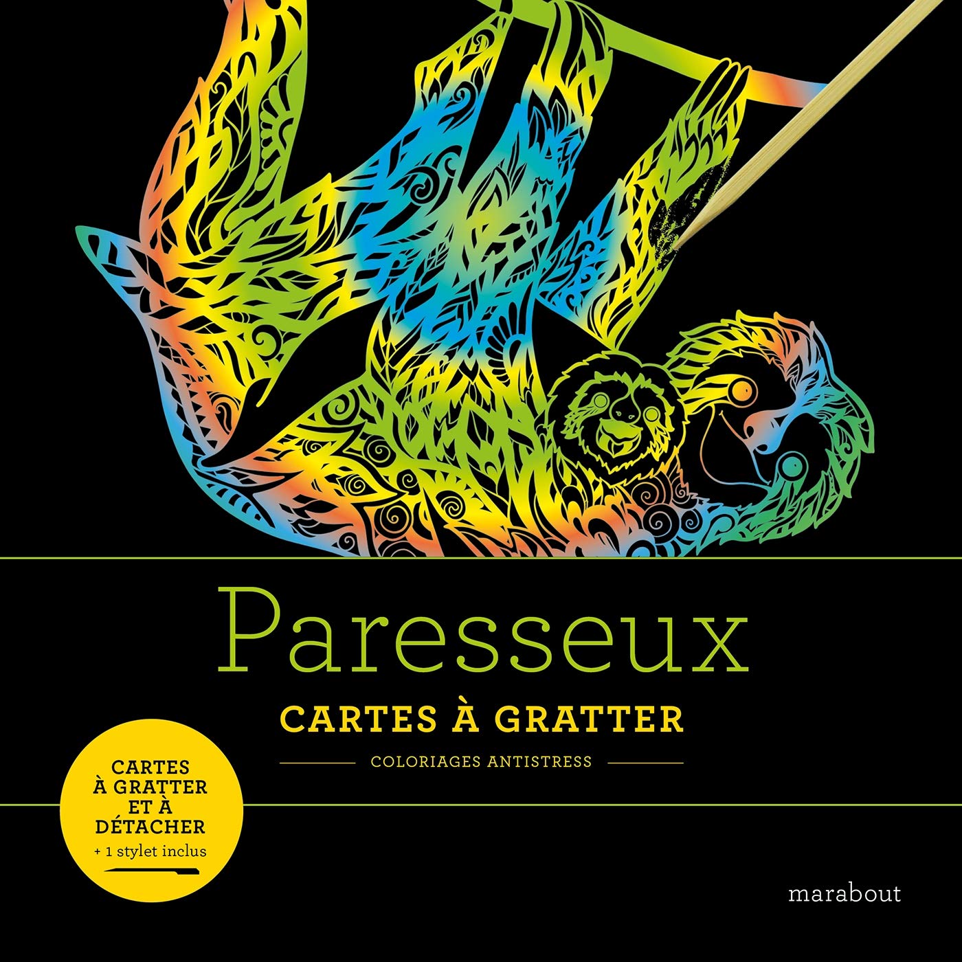 Livre à gratter - Paresseux: Avec 1 stylet Tiptoi & Games