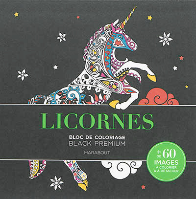 Product Image: Licornes : bloc de coloriage