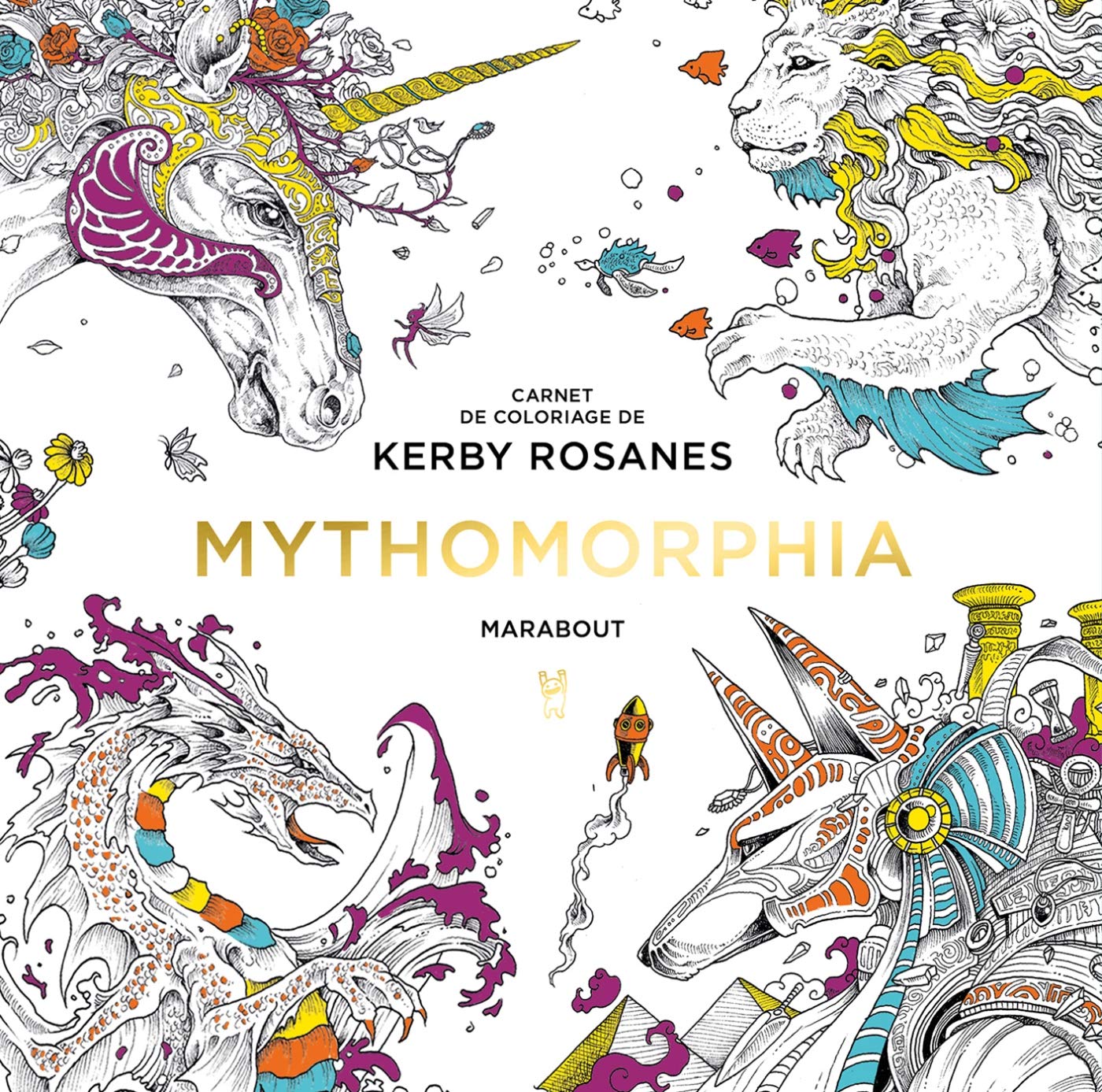 Le petit livre de coloriages - Mythomorphia book