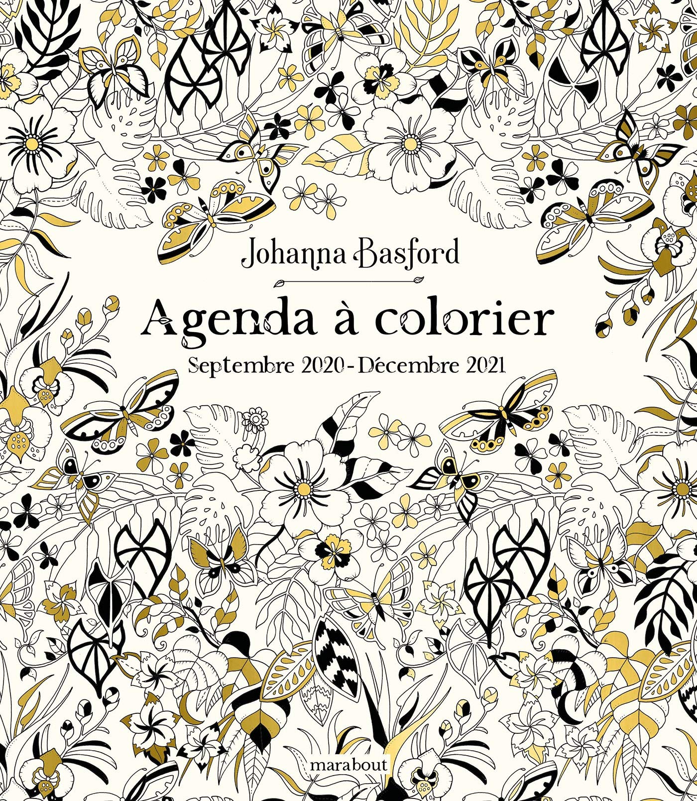 Agenda à colorier 2021 - Johanna Basford book
