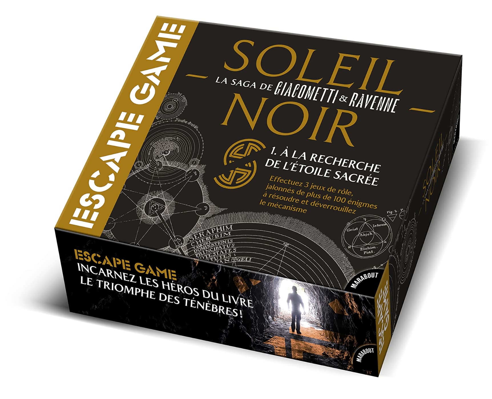 Boîte de jeu Escape game : Soleil noir: La saga évènement de Giacometti et Ravenne Leisure, Home & Garden