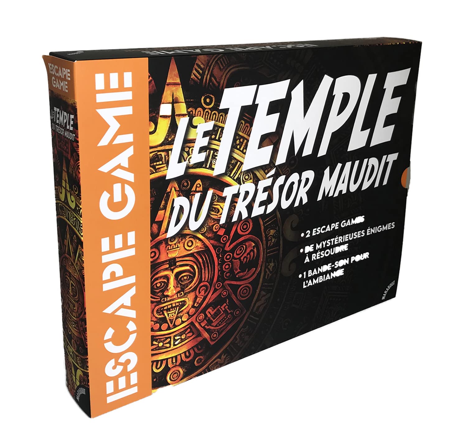 Boîte de jeu Escape game : le Temple du Trésor Maudit book