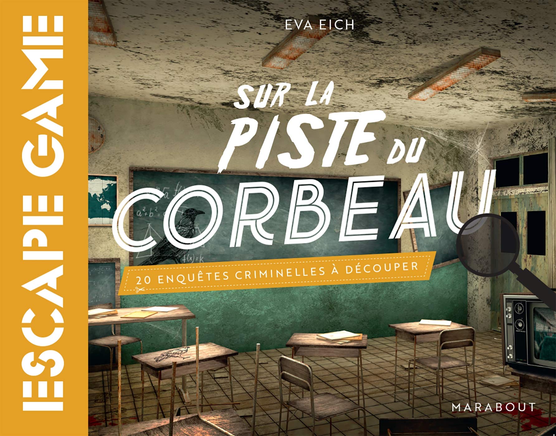 Escape Game - Sur la piste du Corbeau: Une enquête criminelle à découper Leisure, Home & Garden