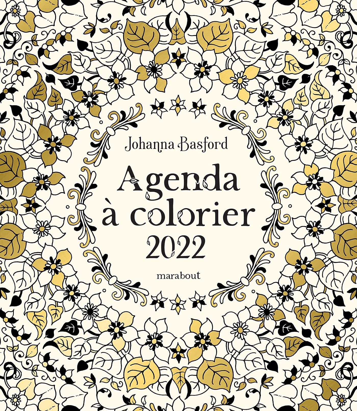 Agenda Basford à colorier 2022 book
