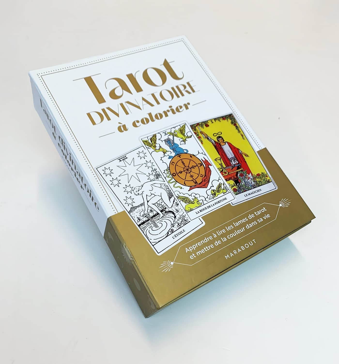 Jeu de tarot à colorier: Le petit guide du tarot divinatoire à l'usage des débutants Tiptoi & Games