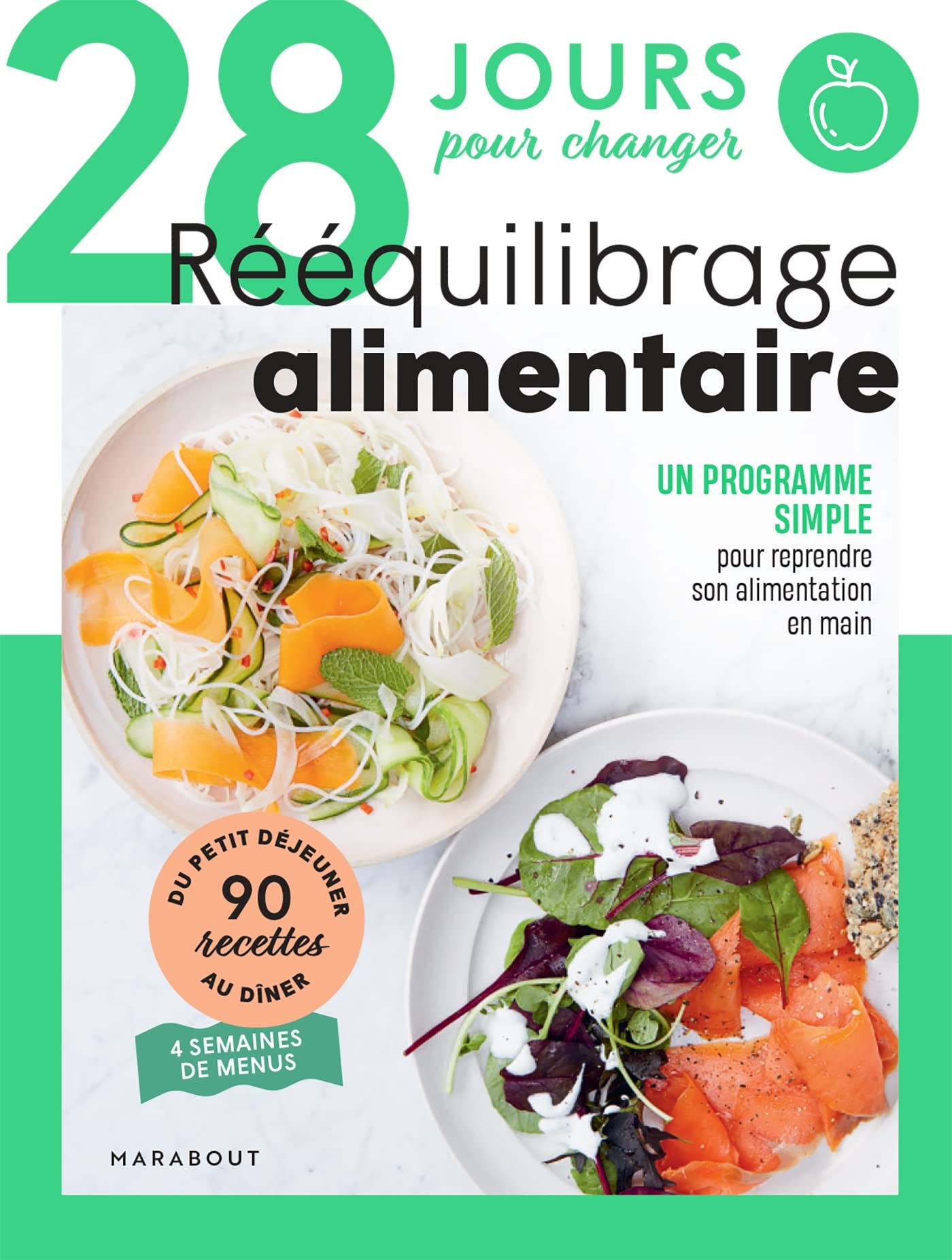 28 jours pour changer - Rééquilibrage alimentaire: Un programme simple pour reprendre son alimentation en main book