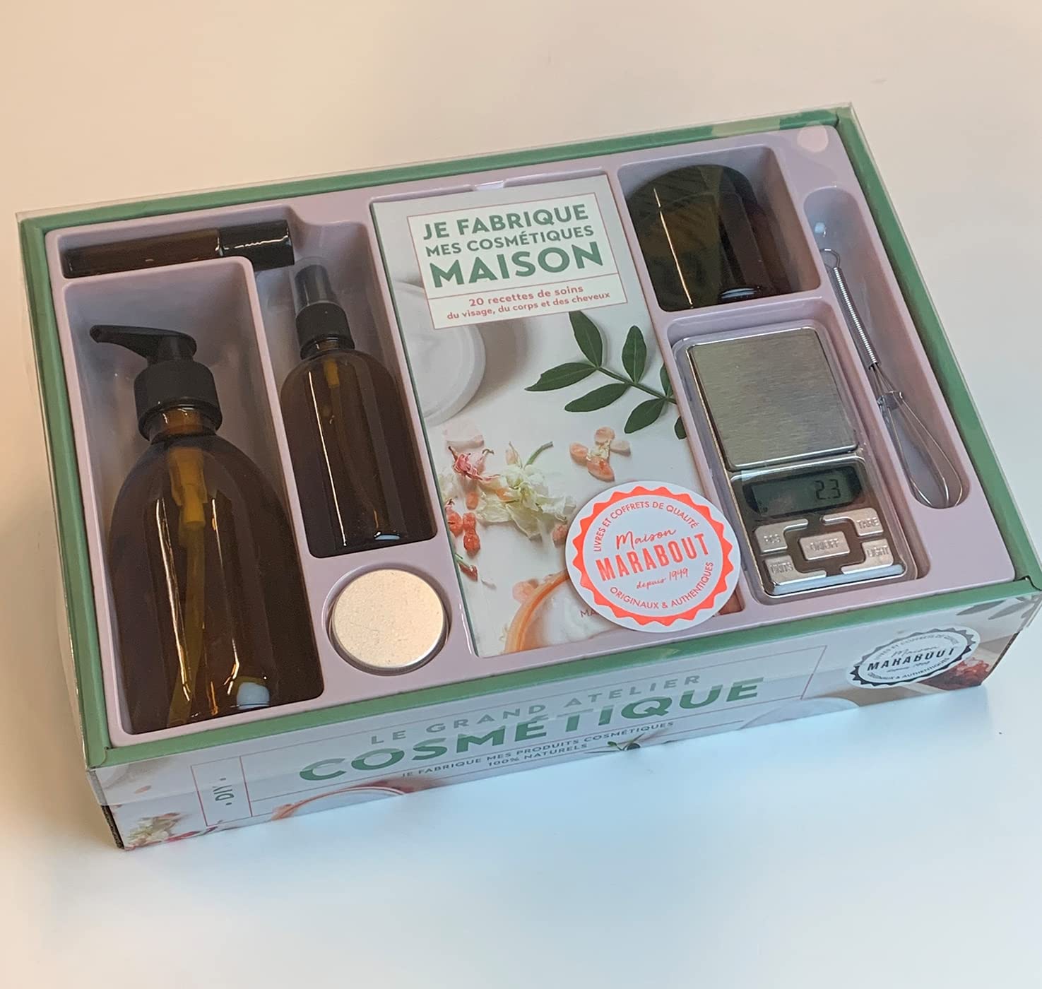 Coffret - Le Grand atelier cosmétique maison book