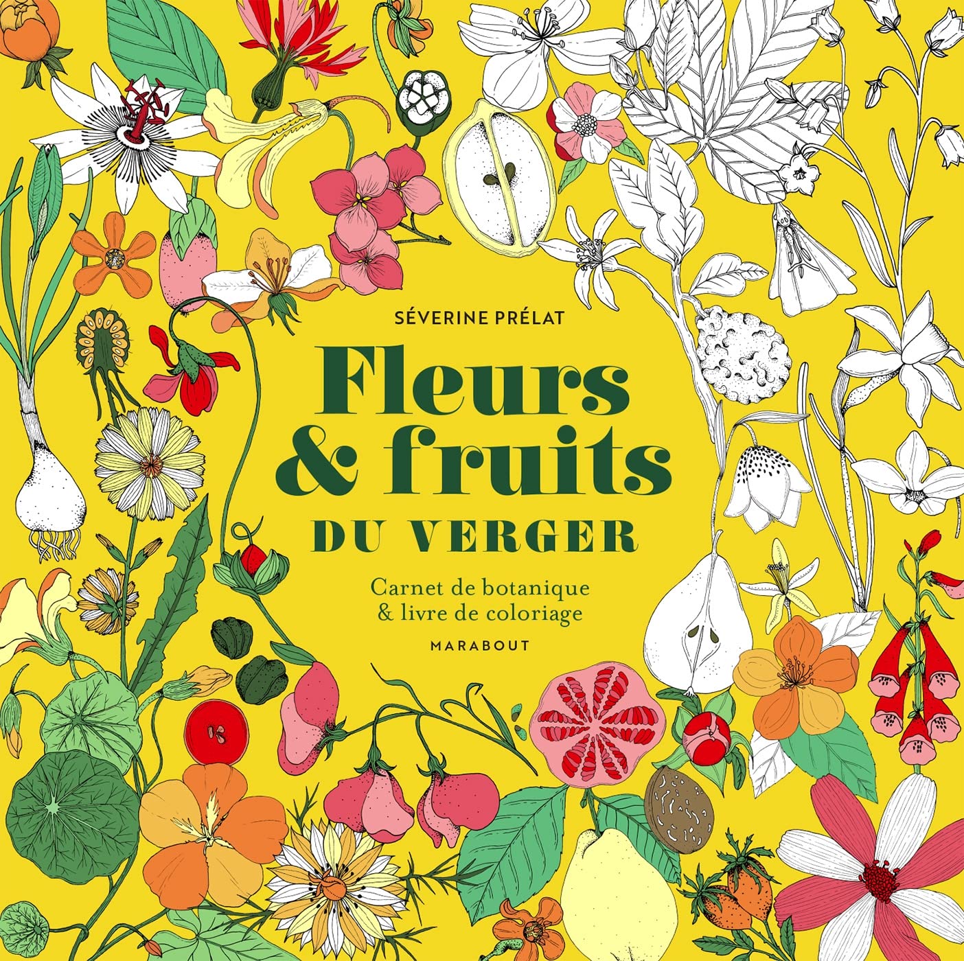 Fleurs et fruits du verger: Carnet de botanique & livre de coloriage Tiptoi & Games
