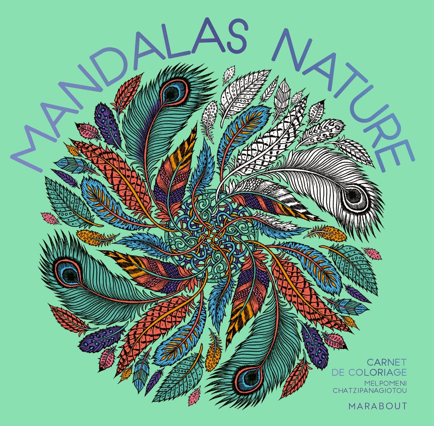 Mandalas natures - Carnet de coloriages book