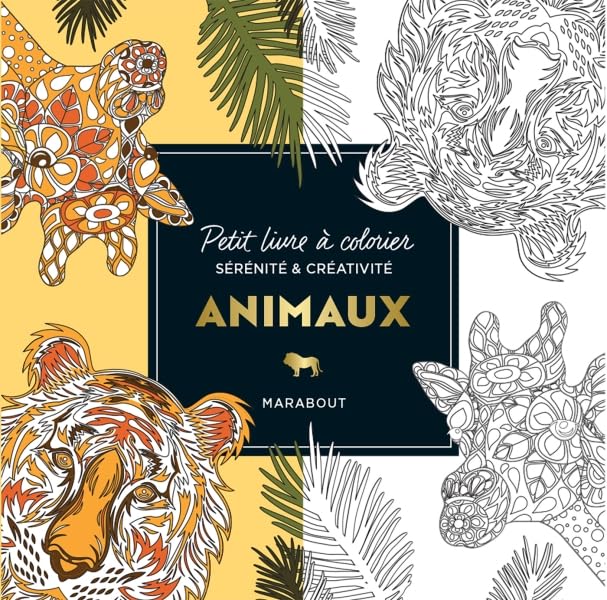 Petit livre à colorier - Animaux: Petit livre à colorier sérénité et créativité Tiptoi & Games