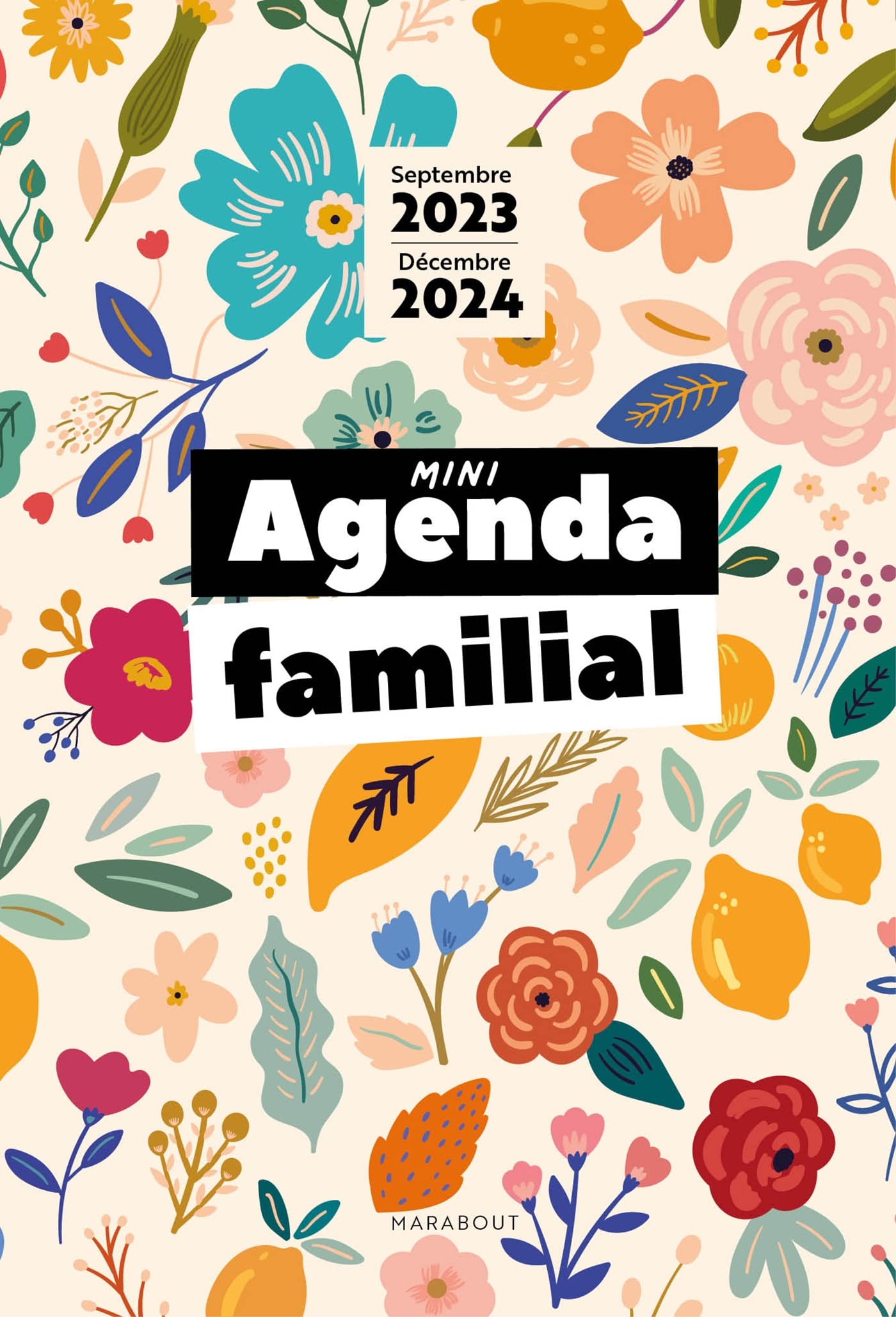 Mini agenda familial 2023-2024 book