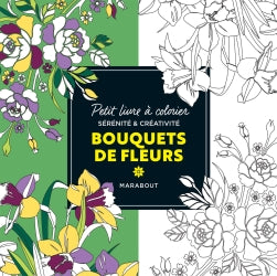 Petit livre à colorier : Bouquet de fleurs book