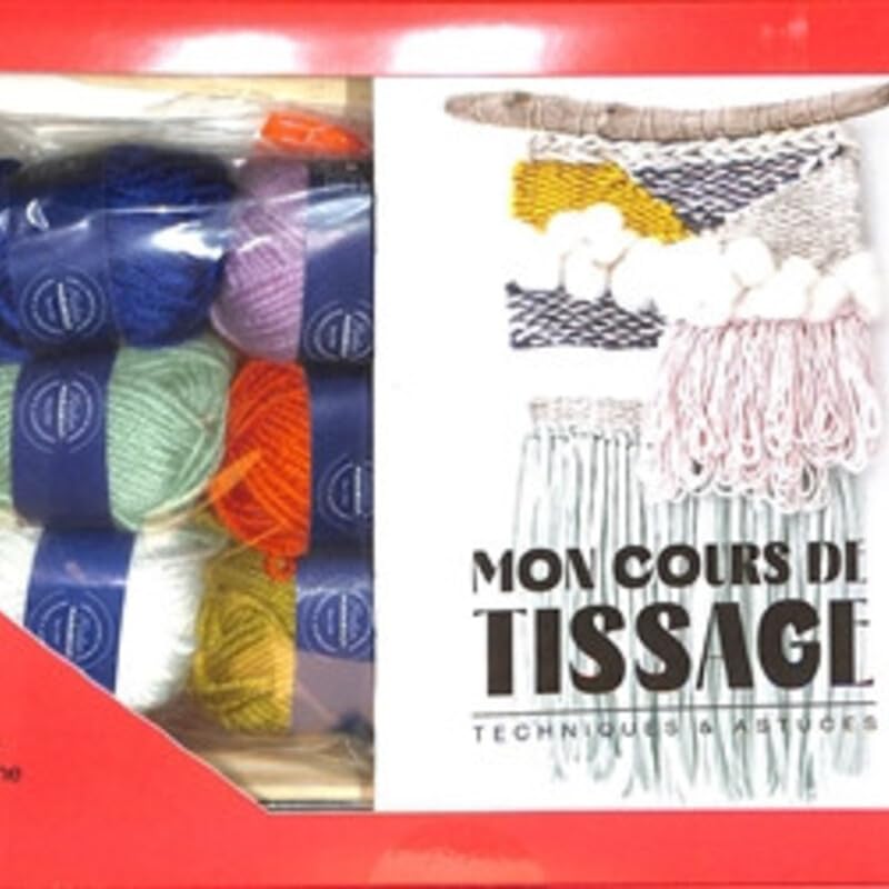 Coffret mon cours de tissage book