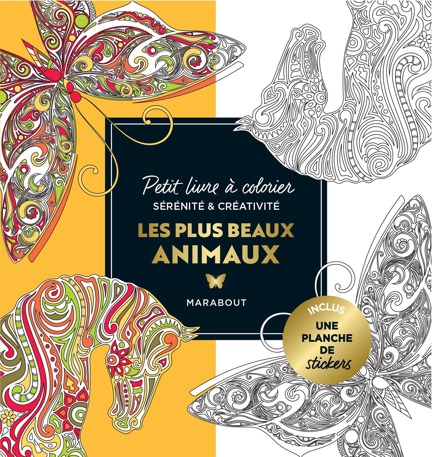 Le petit livre de coloriages - Tendres animaux book