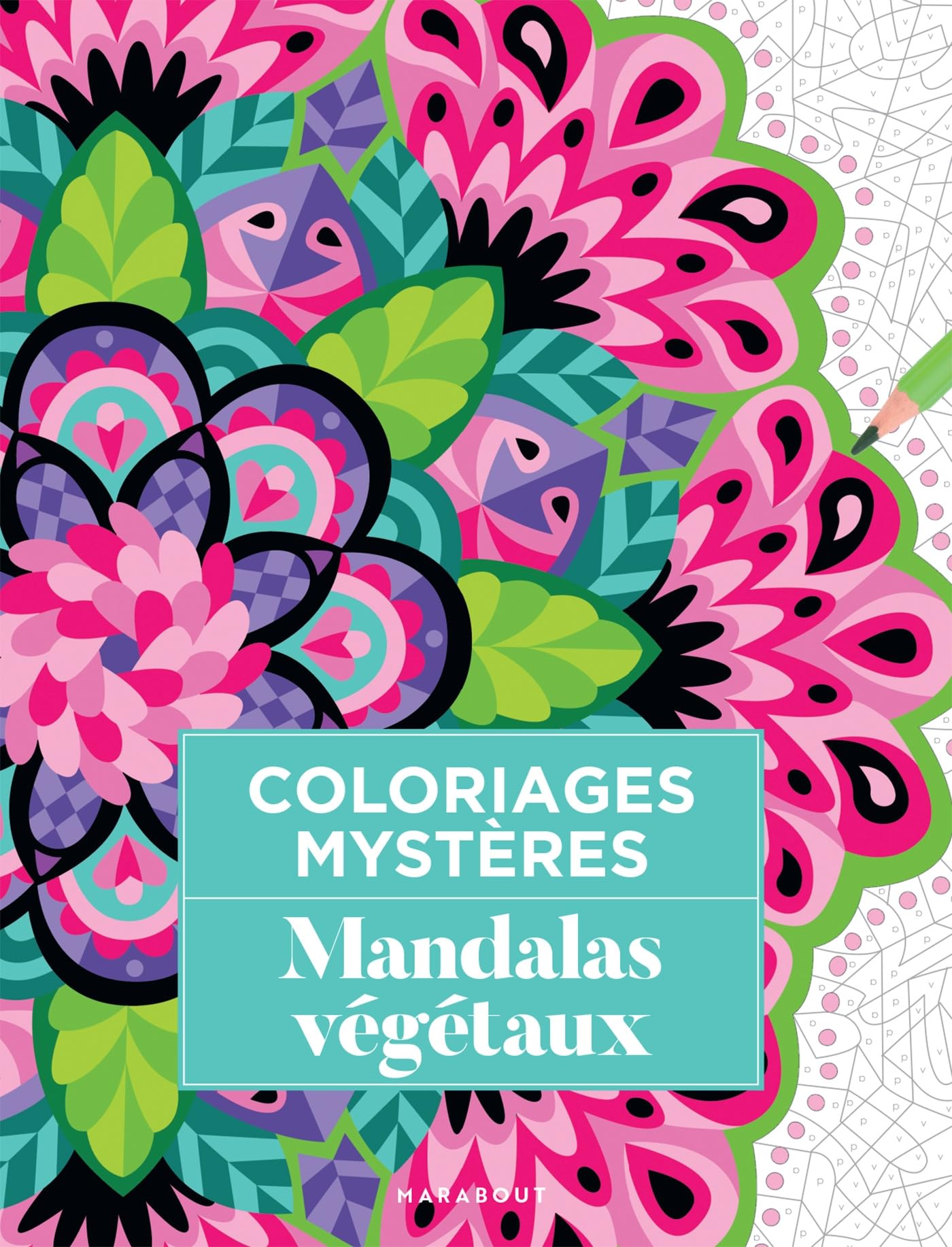 Coloriages mystères - Mandalas végétaux book