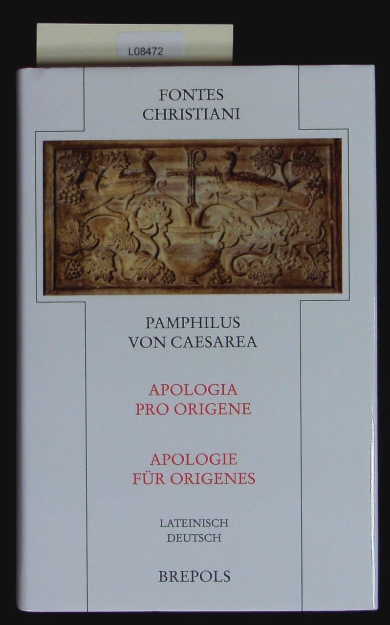 Apologia pro Origene - Apologie für Origenes: Dt. /Lat.: Lateinisch-Deutsch Religion & Esotericism