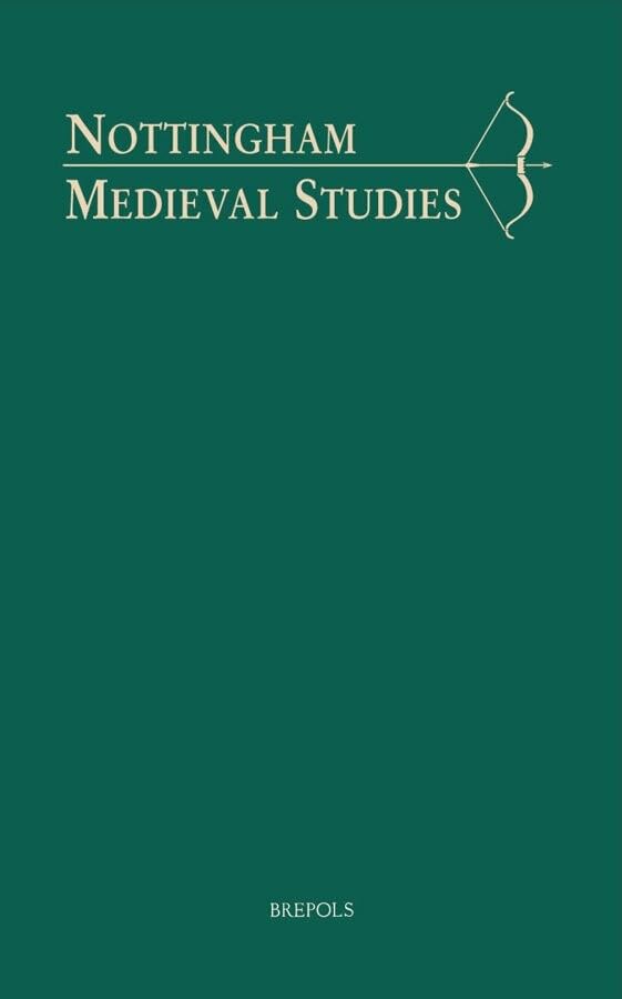 Nottingham Medieval Studies 64 (2020): Special Issue: Female Voices in Medieval European Literatures, edited by Jutta Eming, Caitlin Flynn, and Antonia Murath Politics & History