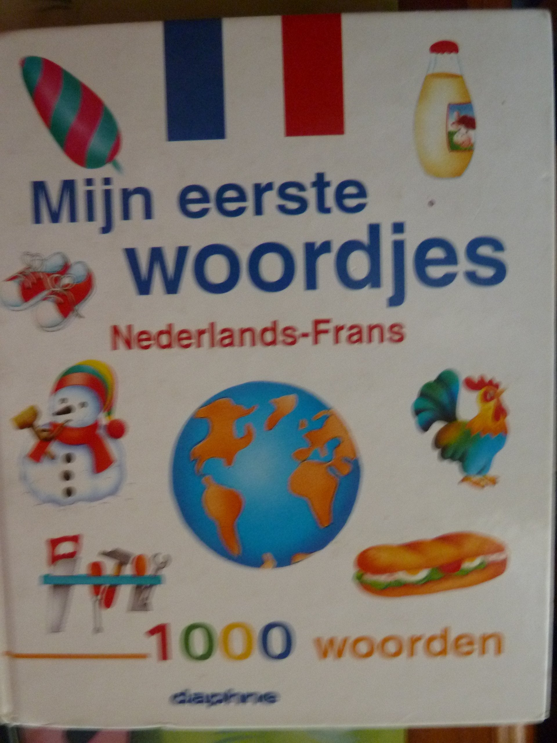 Mijn eerste woordjes Nederlands-Frans: 1000 woorden book
