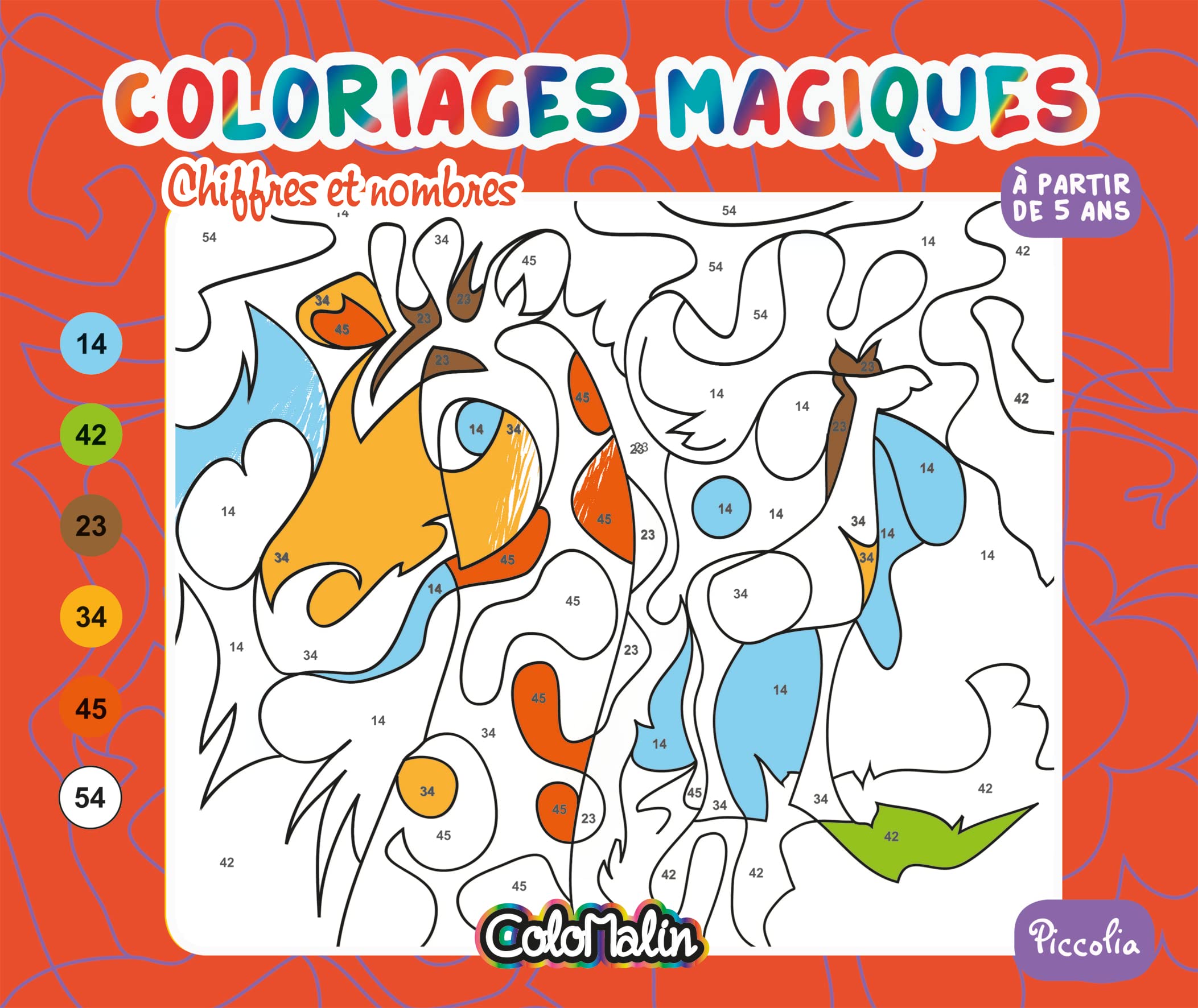 Coloriages magiques - Chiffres et nombres: à partir de 5 ans Tiptoi & Games